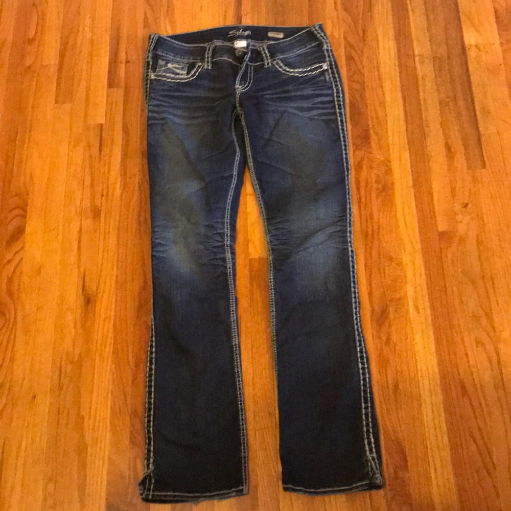 Silver bootcut jeans w29 L32